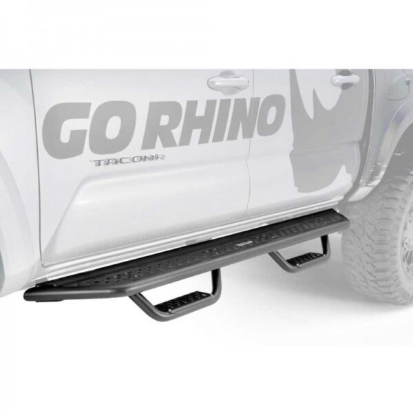 Go Rhino: додаткові знімні сходинки для бокових порогів серії Dominator D6