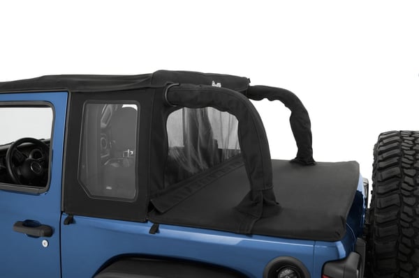Bestop: Wrangler JL 2D: дах HALFTOP Black Diamond)