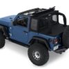 Bestop: Wrangler JL 2D: дах HALFTOP Black Diamond)