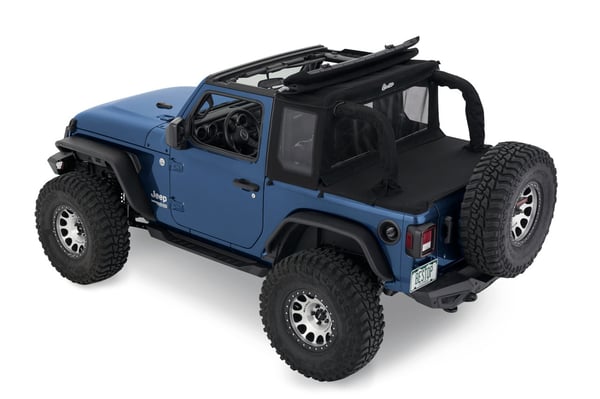 Bestop: Wrangler JL 2D: дах HALFTOP Black Diamond)