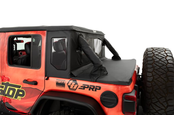Bestop: Wrangler JL 4D: дах HALFTOP (Black Diamond)