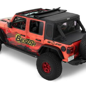 Bestop: Wrangler JL 4D: дах HALFTOP (Black Diamond)