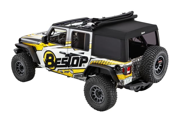 Bestop: Wrangler JL 4D: дах преміум SUPERTOP ULTRA (Black Twill)