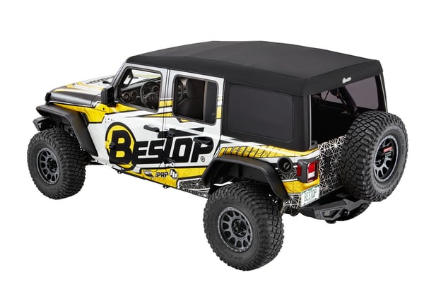 Bestop: Wrangler JL 4D: дах преміум SUPERTOP ULTRA (Black Twill)