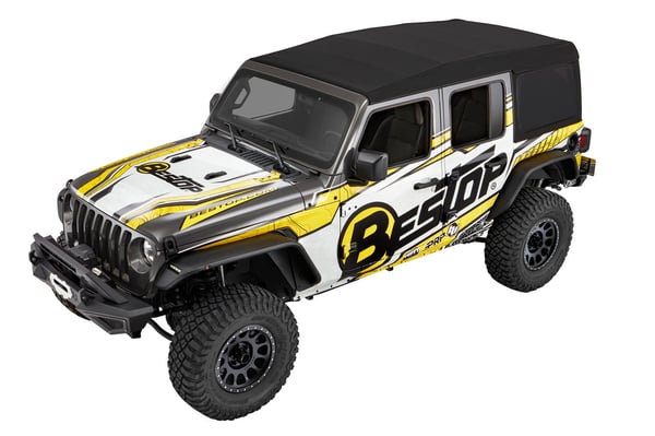 Bestop: Wrangler JL 4D: дах преміум SUPERTOP ULTRA (Black Twill)