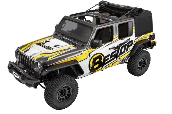Bestop: Wrangler JL 4D: дах преміум SUPERTOP ULTRA (Black Twill)