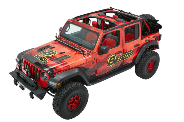 Bestop: Wrangler JL 4D: дах преміум SUPERTOP ULTRA (Black Twill)