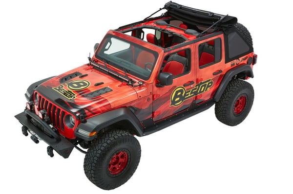 Bestop: Wrangler JL 4D: дах преміум TREKTOP ULTRA (Black Twill)