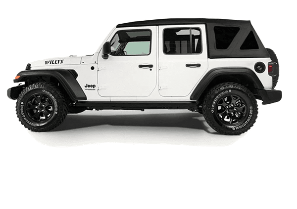 Bestop: Wrangler JL 4D: м'який дах електричний eTop Squareback
