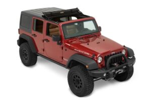 Bestop: Wrangler JK 2/4D: складний дах Sunrider Premium (Black Twill)