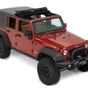 Bestop: Wrangler JK 2/4D: складний дах Sunrider Premium (Black Twill)