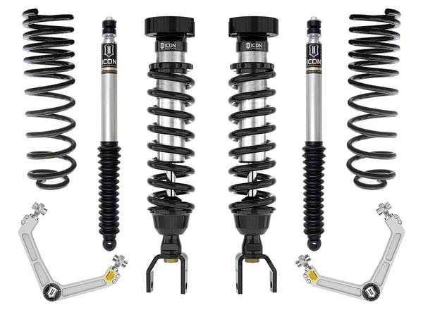 ICON: 2019-23 Ram 1500: к-кт підвіски 2-3 lift Stage 2 Premium CNC